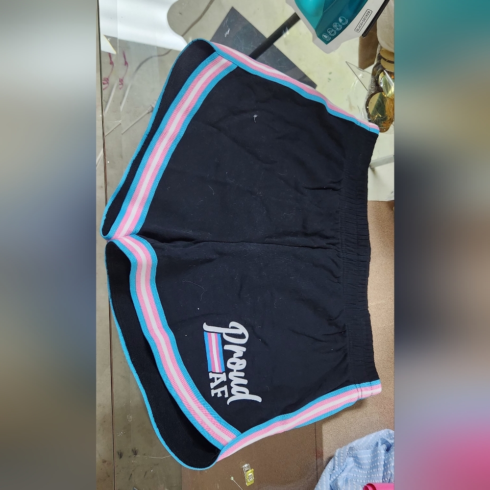 Transgender Pride shorts